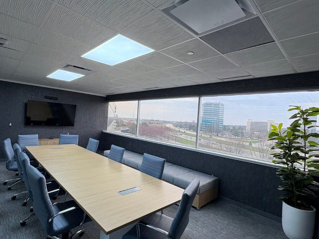 A conference room at Dynagen HQ